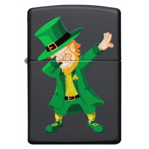 Zippo - Dabbing Leprechaun Design [49124] (MSRP $29.95)