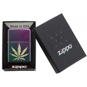 Zippo - Cannabis Design [49185]