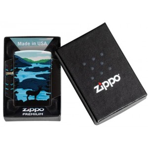 Zippo - Deer Landscape Design [49483] (MSRP $41.95)