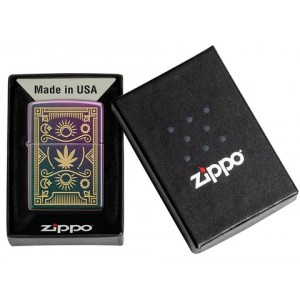 Zippo - Cannabis Design [49516]