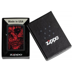 Zippo - Red Skull Design [49775]