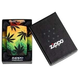 Zippo - Cannabis Design [49806]