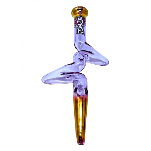 11.5" ZONG! Gold Fumed Edges with Color Center Steamroller - [ZRC25U]