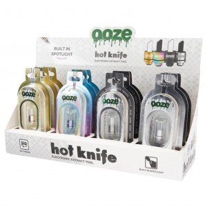 Ooze Hot Knife 2.0 Assorted Colors - 12ct Display