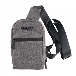 Ooze Traveler Smell Proof Crossbody - Smoke Gray