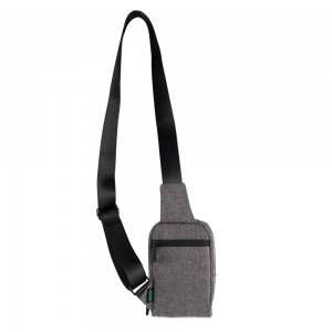 Ooze Traveler Smell Proof Crossbody - Smoke Gray