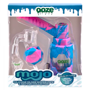 Ooze Mojo Silicone Water Pipe With Nectar Collector