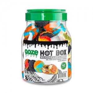 Ooze Hot Box Silicone Container - (Display of 40)
