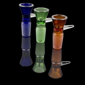 19MM Color Tube Bowl - Assorted Colors [GLW016] 