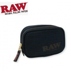Raw Smell Proof Bag In A Bag Half Ounce Small Black Tonal [RBAGSB] 