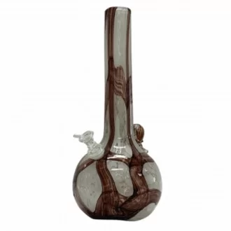 14.5" Melon Octopus with Ball Soft Glass Water Pipe - Glass On Glass [X2148G]