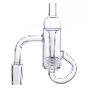 Space King - 14mm Male 90° Diamond Knot Loop Banger Kit - Gray