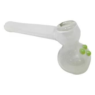 Glow In Dark Frit Art Hammer Bubbler [DJ221] 