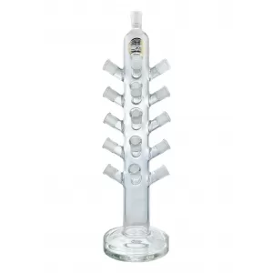 17.8" On Point Glass - Bowl and Banger Stand - 14MM Female - [GW-1801-14F]