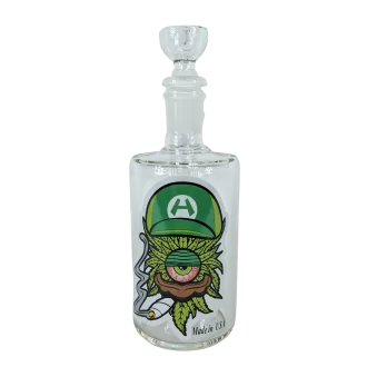 6" Stem Mouth Bubbler Hand Pipe - [JO40]