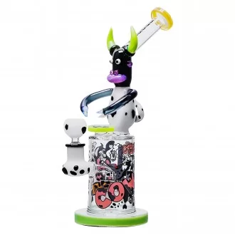 Cheech - 13" You Mess With The Bull You Get The Horns Water Pipe - [CHE-333]
