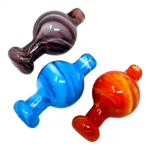 Assorted Color Canvas Art Ball Carb Cap - [GCP-DA05]