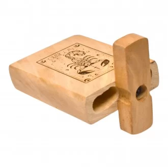 3" Heavenly Signs Wooden Dugouts for Every Zodiac - Set of 12 [ZDS12]