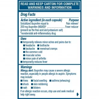 Advil Liquigels - 20 Capsules