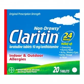 Claritin Non-Drowsy 24Hour Releif - 20ct Display