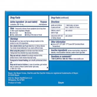 Claritin Non-Drowsy 24 Hour Relief - 5 Tablets