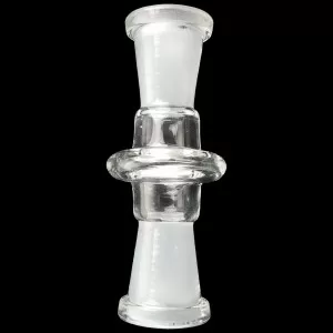 Glass Adapter - 10MM Female - 10MM Female [D248] 