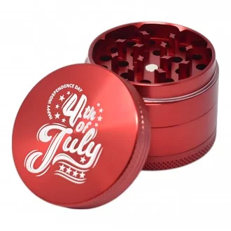 50mm Independence Grind 4th July Herb Grinders - Assorted Designs/ 3ct - [4JULYGR]