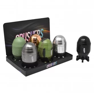 Crushers - Explosive Design Herb Grinder - 6Ct Display [GR2004]