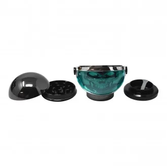 Crushers - Skulled Up 4-Parts Herb Grinder - 6Ct Display [GR654]
