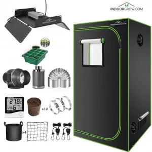 3' X 3' LED Grow Tent Kit