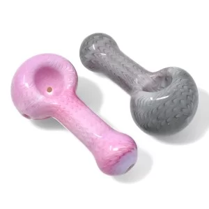 3.5" Pipe of Pleasure Spoon Hand Pipe - 2 Pack