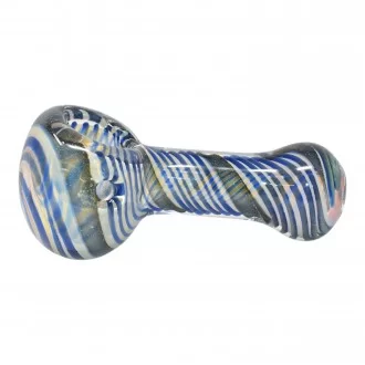3.5" Twine Dicro Art Spoon Hand Pipe - 2 Pack - B
