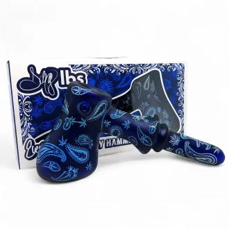 Dogg Lbs - Everyday 6" Paisley Hammer Hand Pipe [DLHP0016]
