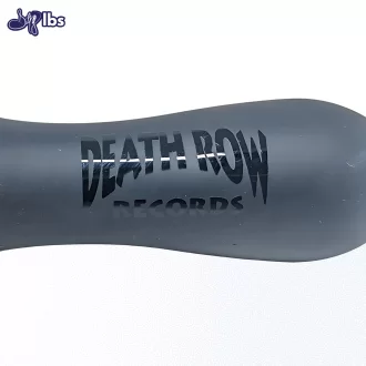 Death Row Records - 4" Sand Blasted Spoon Hand Pipe - Black