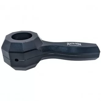 Death Row Records - 4.4" Metal 2pc Easy Cleanin Hand Pipe [DRHP0016]