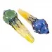5.5" Gold Fumed Ice Cream Hand Pipe - 2pk