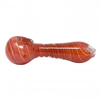 4" Twirl Art Firt Spoon Hand Pipe - 2 Pack [SA-31]