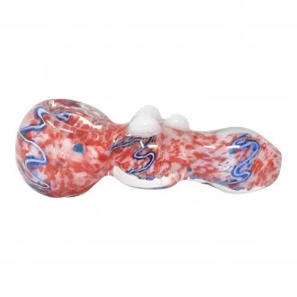 3.5" Tri-Sphere Marble Hand Pipe - 2 Pack [SA-34]