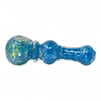 4" Frit Art Rim Hand Pipe - 2 Pack [SA-5]