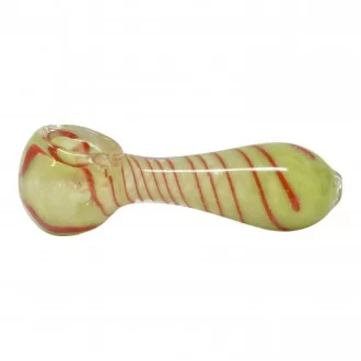 3" Frit & Swirl Art Hand Pipe - 2 Pack [SNV-122]