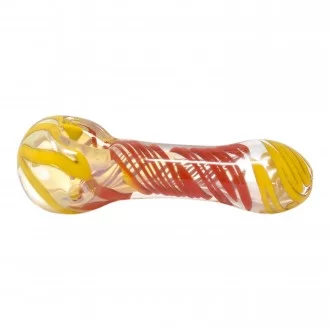 3.5" Twisted Line Spoon Hand Pipe - 2 Pack