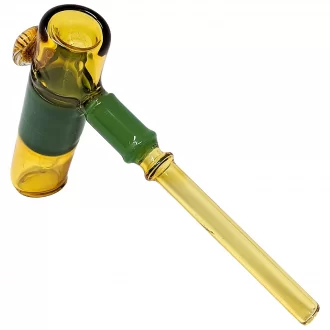 7" Two Tone Bubbler Hand Pipe (Pack of 2) - [ZD209]