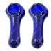 2.5" Color Glass Tube Ribbon Art Hand Pipe (Pack of 2) - [ZD267]