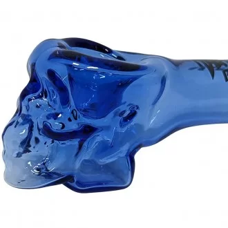 Death Row Records - 4" Assorted Color Skull Hand Pipe