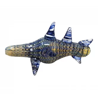 5" Outside Art Work Fish Hand Pipe [SJN16]