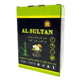 Al Sultan - Coconut Shell Charcoal - 72ct/pk [SULTAN-1PK]