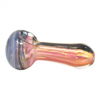 3.5" Assorted Dicro Art Spoon Hand Pipe - 16Ct Jar [JAR16DJHP]