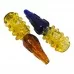 6" Assorted Color Pineapple Shape Hand Pipe in 8CT Jar