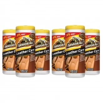 Armoral Leather Wipes 30ct - 6pk