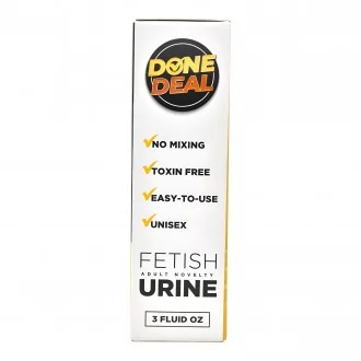 Done Deal Fetish Adult Novelty Urine 3oz - 6ct Display